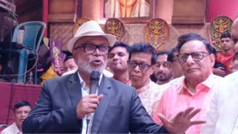 আগামী বছর সড়কে নয়, মাঠে আমলাপাড়া পূজার আয়োজনের আহ্বান সাখাওয়াতের